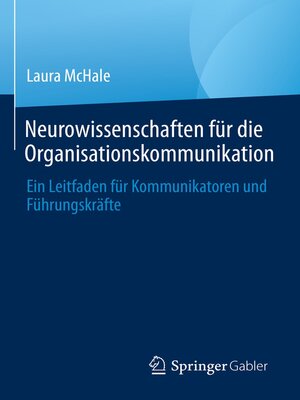cover image of Neurowissenschaften für die Organisationskommunikation